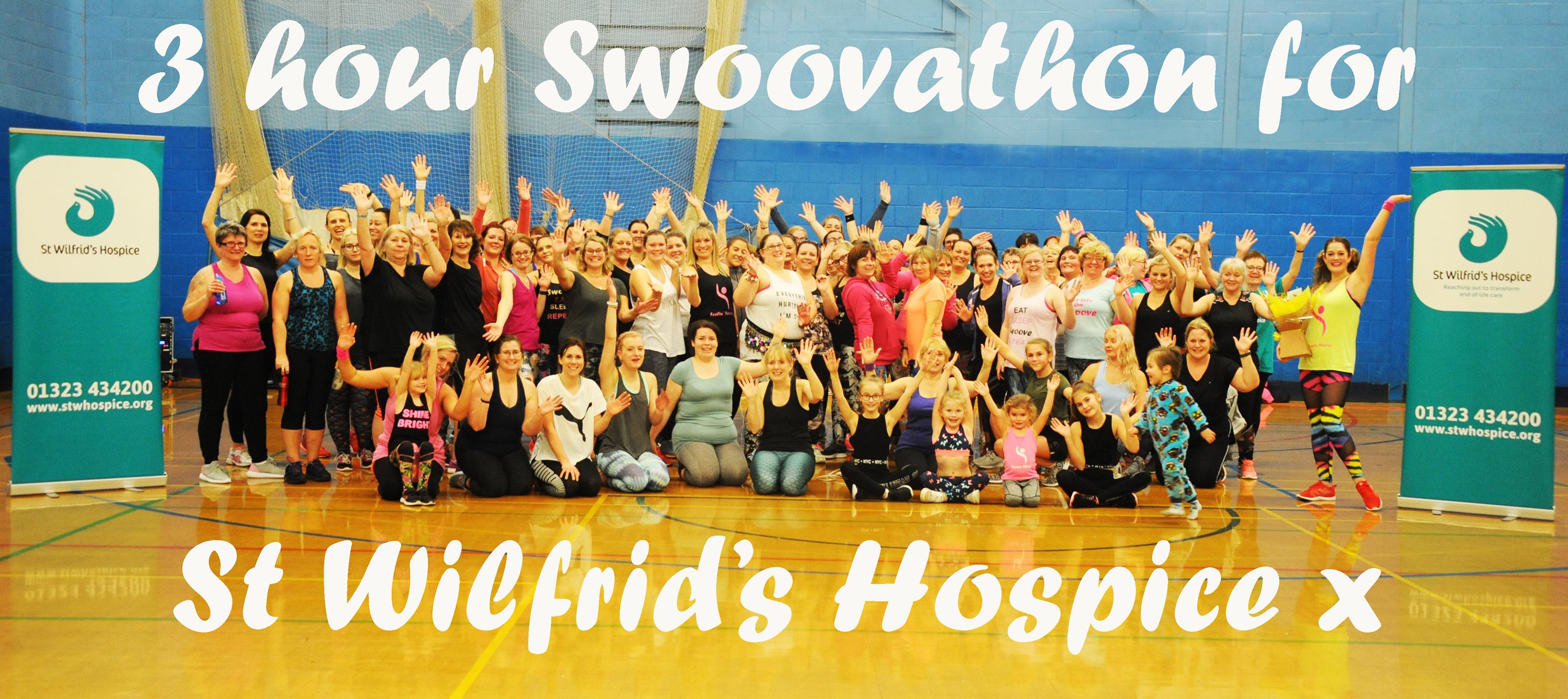 3 hr Swoovathon for St Wilfred's Hospice
